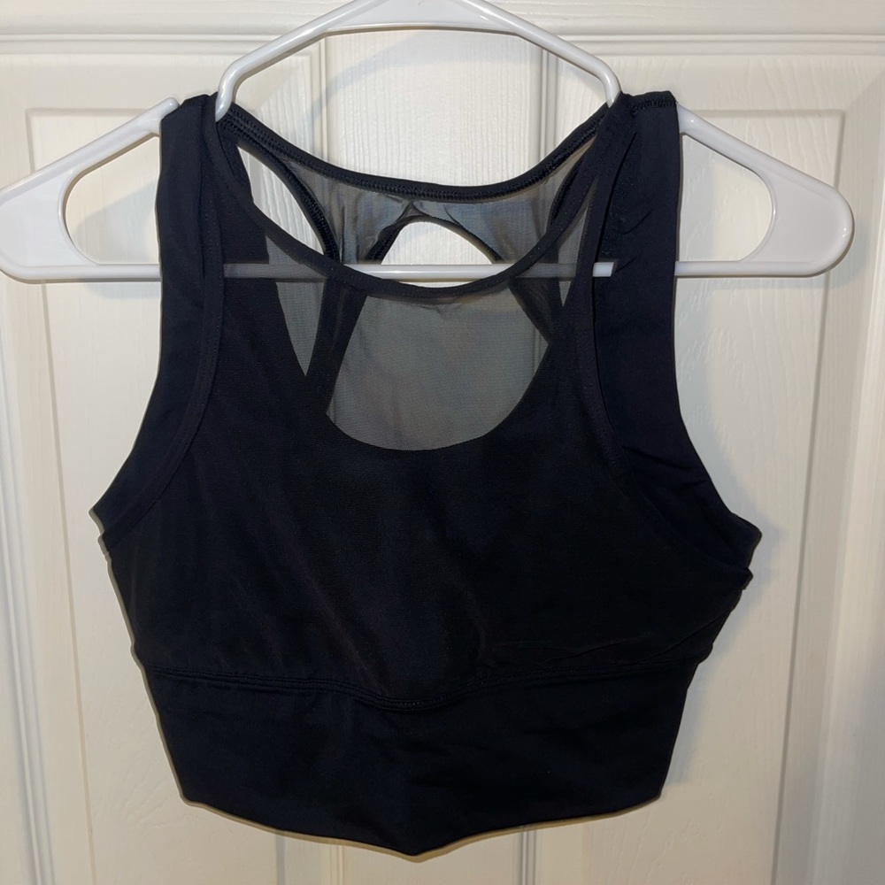 Black Lululemon High Neck Sports Bra !!!
